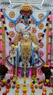 Cardiff Temple Murti Darshan