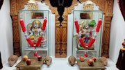 Cardiff Temple Murti Darshan