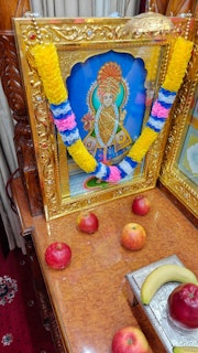 Cardiff Temple Murti Darshan