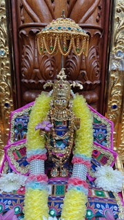 Cardiff Temple Murti Darshan