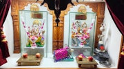 Cardiff Temple Murti Darshan