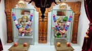 Cardiff Temple Murti Darshan