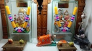 Cardiff Temple Murti Darshan