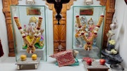 Cardiff Temple Murti Darshan