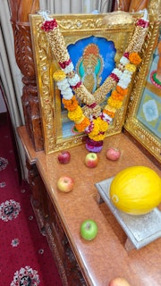 Cardiff Temple Murti Darshan
