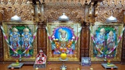 Cardiff Temple Murti Darshan