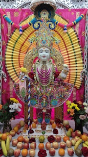Cardiff Temple Murti Darshan