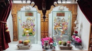 Cardiff Temple Murti Darshan