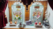 Cardiff Temple Murti Darshan