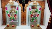 Cardiff Temple Murti Darshan