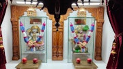 Cardiff Temple Murti Darshan