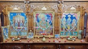 Cardiff Temple Murti Darshan