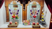 Cardiff Temple Murti Darshan