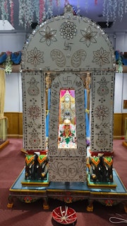 East London Temple Murti Darshan