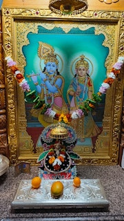 East London Temple Murti Darshan