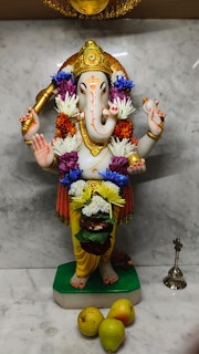 East London Temple Murti Darshan