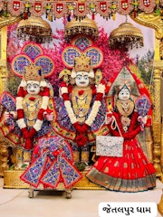 Jetalpur Temple Murti Darshan