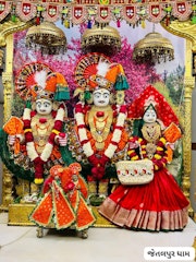 Jetalpur Temple Murti Darshan