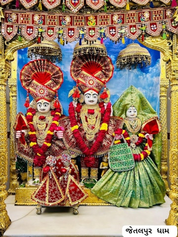 Jetalpur Temple Murti Darshan