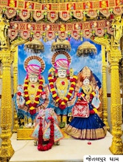 Jetalpur Temple Murti Darshan