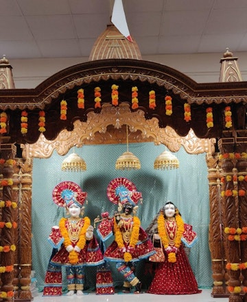 Leicester Temple (ISSO) Murti Darshan