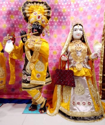 Leicester Temple (ISSO) Murti Darshan