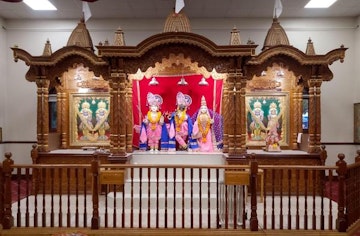 Leicester Temple (ISSO) Murti Darshan