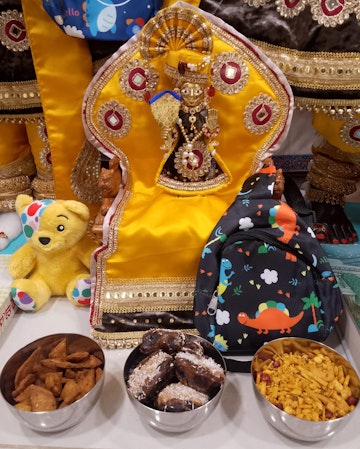 Leicester Temple (ISSO) Murti Darshan