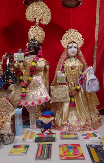 Leicester Temple (ISSO) Murti Darshan