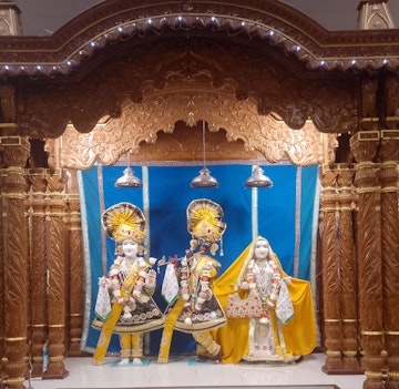 Leicester Temple (ISSO) Murti Darshan