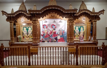 Leicester Temple (ISSO) Murti Darshan