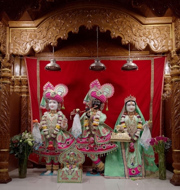 Leicester Temple (ISSO) Murti Darshan