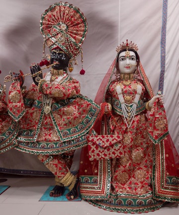 Leicester Temple (ISSO) Murti Darshan