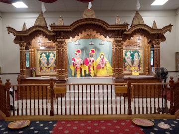 Leicester Temple (ISSO) Murti Darshan