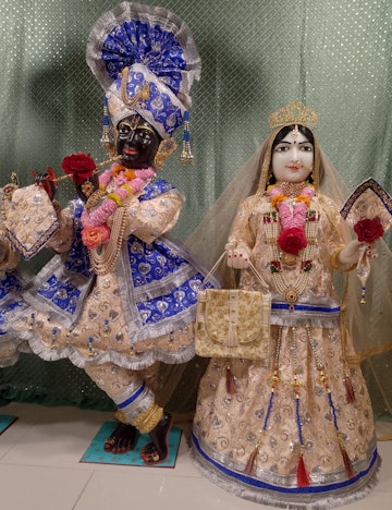 Leicester Temple (ISSO) Murti Darshan