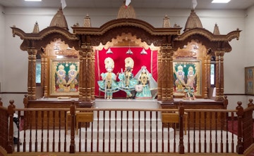 Leicester Temple (ISSO) Murti Darshan