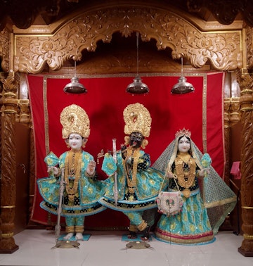 Leicester Temple (ISSO) Murti Darshan