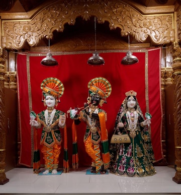 Leicester Temple (ISSO) Murti Darshan