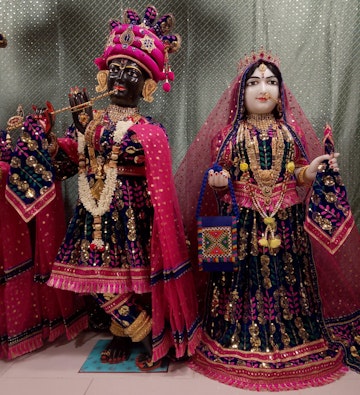 Leicester Temple (ISSO) Murti Darshan