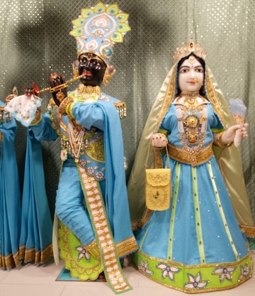 Leicester Temple (ISSO) Murti Darshan