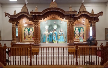 Leicester Temple (ISSO) Murti Darshan
