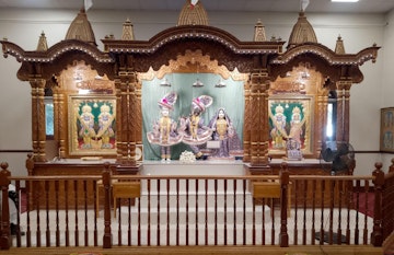 Leicester Temple (ISSO) Murti Darshan
