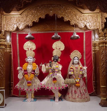 Leicester Temple (ISSO) Murti Darshan