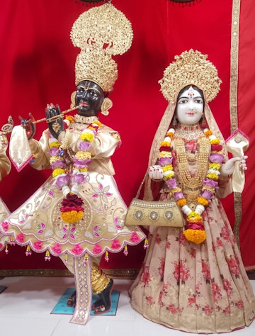 Leicester Temple (ISSO) Murti Darshan