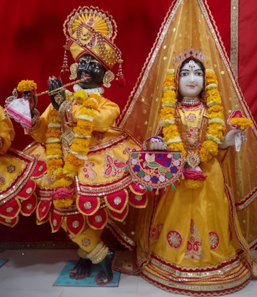 Leicester Temple (ISSO) Murti Darshan