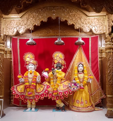 Leicester Temple (ISSO) Murti Darshan