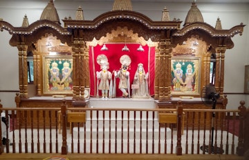 Leicester Temple (ISSO) Murti Darshan