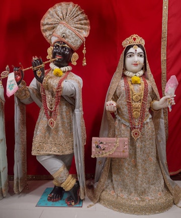 Leicester Temple (ISSO) Murti Darshan
