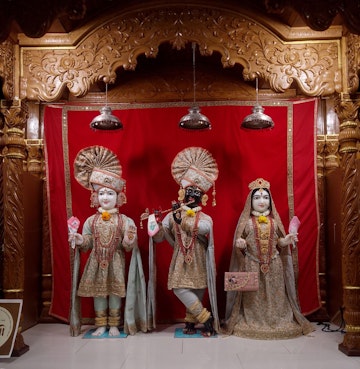 Leicester Temple (ISSO) Murti Darshan
