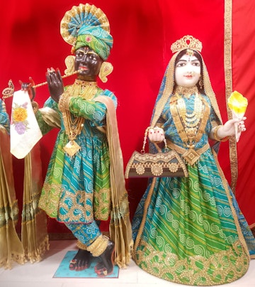 Leicester Temple (ISSO) Murti Darshan